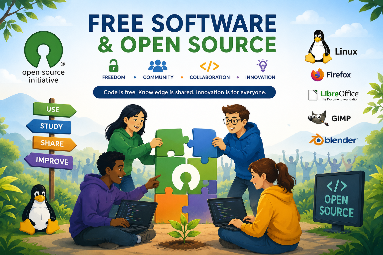 Free software and open source cs01